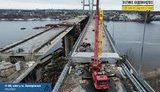 На запорожском мосту через Днепр монтируют деформационные швы, - "Укравтодор". ФОТОрепортаж