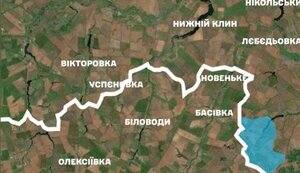 Карта впечатления российских позиций