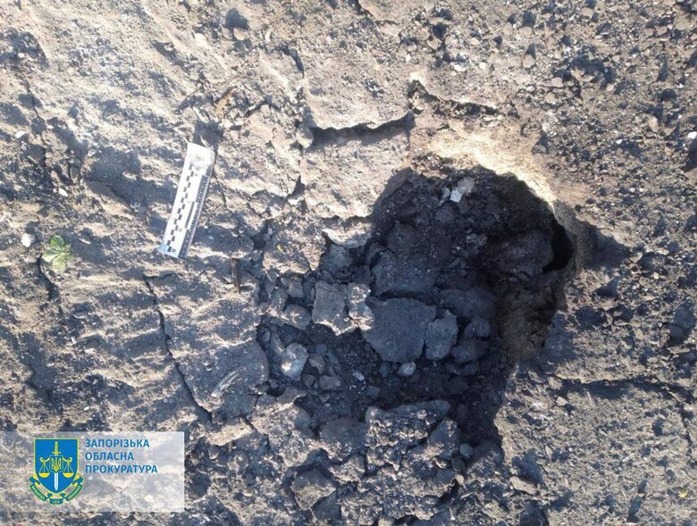 Consequences of enemy shelling of Zaporizhzhia region 03