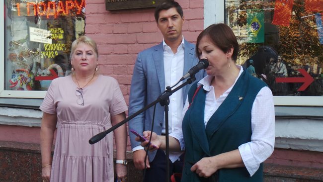 Memorial plaque to Georgiy Gongadze unveiled in Kyiv 06