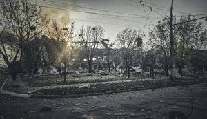 последствия обстрелов Херсонской области