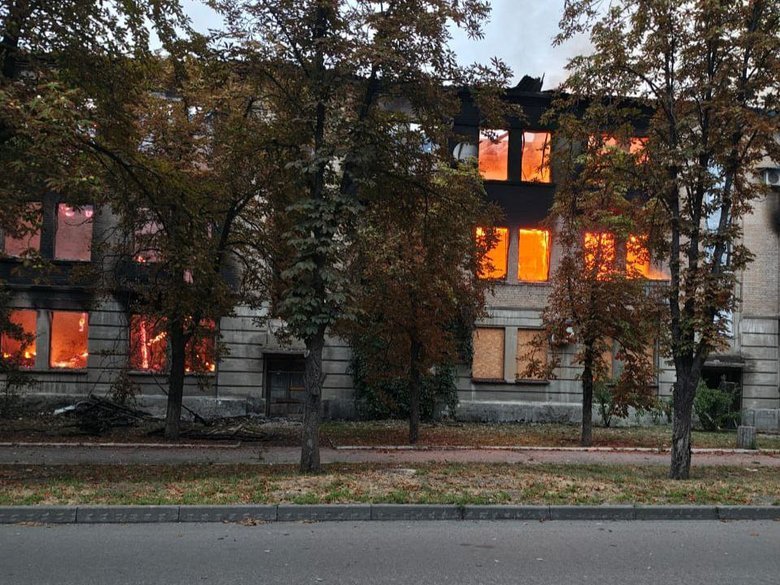 Shelling of Donetsk region on 3 September