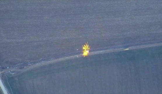 Бійці 15 бригади знищили ворожу ЗРК поблизу села Раєвка Бєлгородської санітарної зони