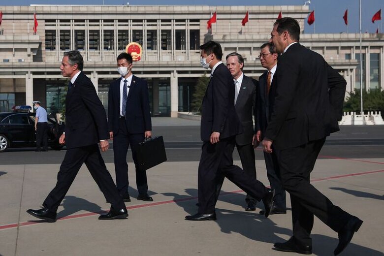 Blinken arrived on official visit to Beijing, - Bloomberg 01