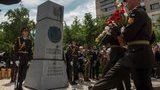 Сквер имени Героя Украины Шаповала торжественно открыли в Киеве. ФОТОрепортаж