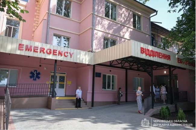 Відділення для екстреної допомоги реконструювали в Чернівецькій обласній лікарні, - ОДА 02