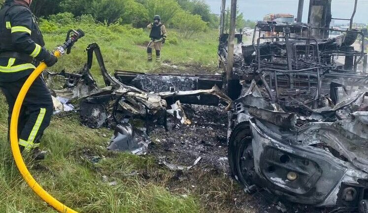 Russian forces strike energy workers’ vehicle in Sumy region: one person killed. PHOTO