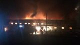 В Мукачево загорелся склад "Новой почты". ВИДЕО