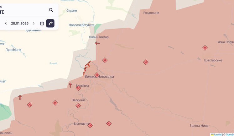 Росіяни окупували Велику Новосілку, - DeepState. КАРТИ