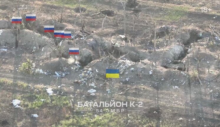 Soldier of K-2 battalion of 54th Brigade single-handedly repelled attack by enemy assault group consisting of six occupiers. VIDEO
