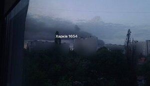 Харків зазнав потужної атаки ворога: дві людини дістали поранення (оновлено). ВІДЕО+ФОТОрепортаж