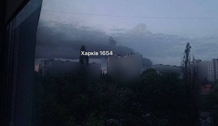 Харків зазнав потужної атаки ворога: дві людини дістали поранення (оновлено). ВІДЕО+ФОТОрепортаж