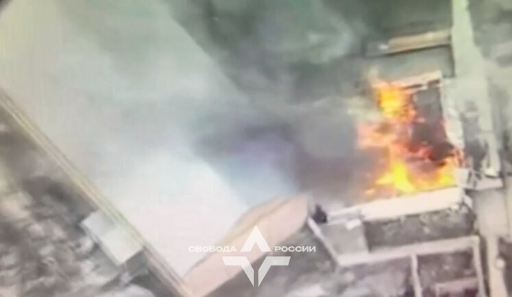 In Tyotkino, Belgorod region, 2 ammunition depots of Russian army were destroyed - "Freedom of Russia" legion. VIDEO