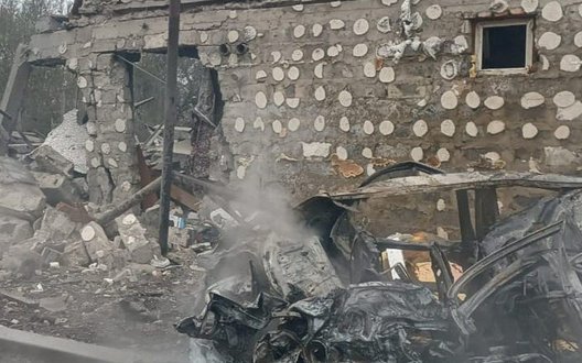 Обстріл Ізюма з РСЗВ: троє людей поранені