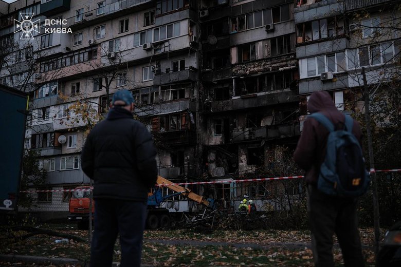 Київ після обстрілу 26 жовтня