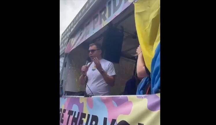 Freedom. Equality. Variety. These are values we celebrate today in Berlin - Ambassador Makeev spoke at LGBT Pride. VIDEO
