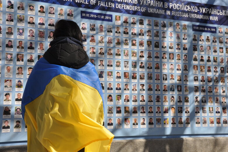 Memory of soldiers who died in war with Russian Federation since 2014 was commemorated in center of Kyiv 24