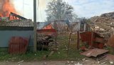 Росіяни атакували дроном громаду на Чернігівщині: троє поранених, серед яких - дитина, згорів будинок. ФОТОрепортаж