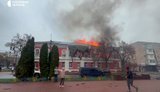 Russia has struck the town hall in Pryluky, Chernihiv region