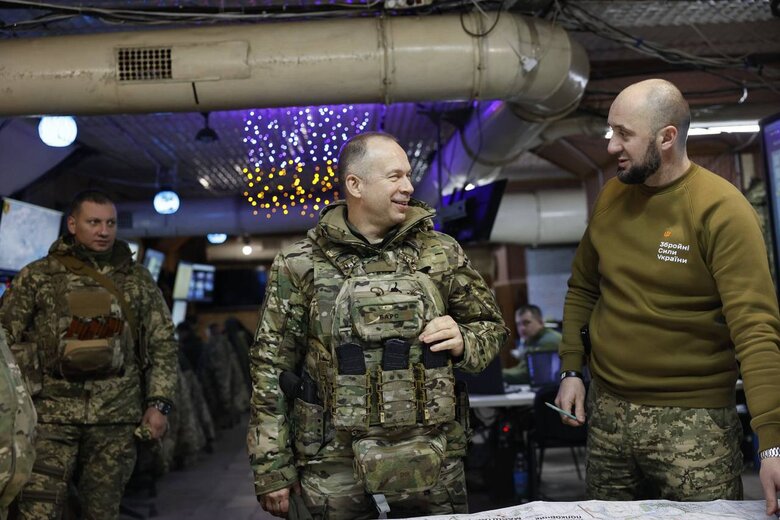 Сирський на Бахмутському напрямку 8 лютого