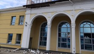 Enemy struck Sloviansk’s railway infrastructure: four railway workers wounded, one person in critical condition. PHOTO