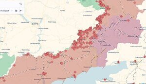 Карта оккупированных территорий