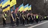 В Хмельницком состоялось шествие в память о погибших воинах на Донбассе. ВИДЕО