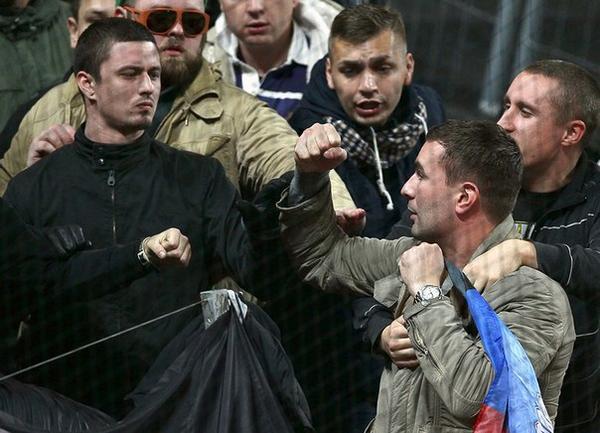 футбол драка