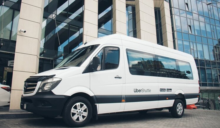 Сервис Uber Shuttle прекращает работу в Киеве
