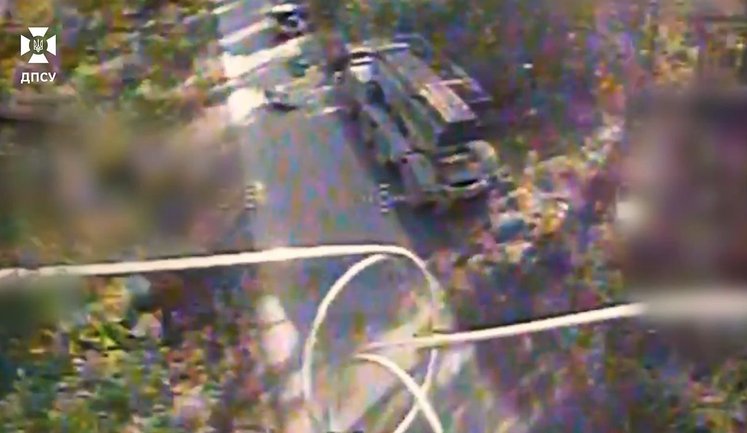 "Uragan," car and two motorcycles: Ukrainian border guards destroy enemy equipment near Pokrovsk. VIDEO