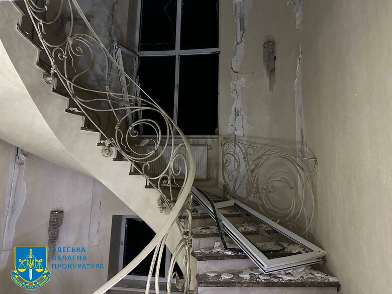 Consequences of the Shahedi attack on Odesa region on 4 March 2025