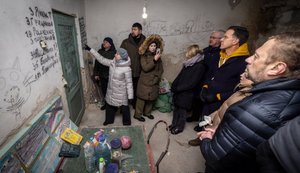 Рютте під час візиту в Україну відвідав Чернігівщину. ФОТОрепортаж