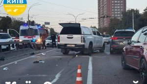 Staff sergeant of military unit caused fatal traffic accident in Kyiv: police officer and driver of another car killed. PHOTO