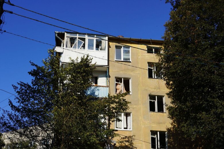 лікарня у Сумах після удару Шахеда
