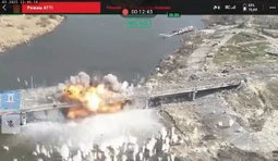 ЗСУ підірвали міст через річку Кронка на Херсонщині