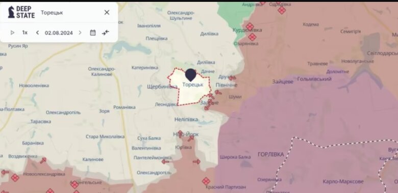 Ситуація на Донеччині на ранок 3 серпня