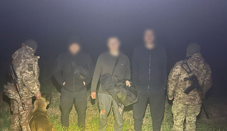 Намагалися втекти до Придністров’я: на Одещині затримано трьох чоловіків, серед них - громадянин РФ, - ДПСУ. ВІДЕО+ФОТО