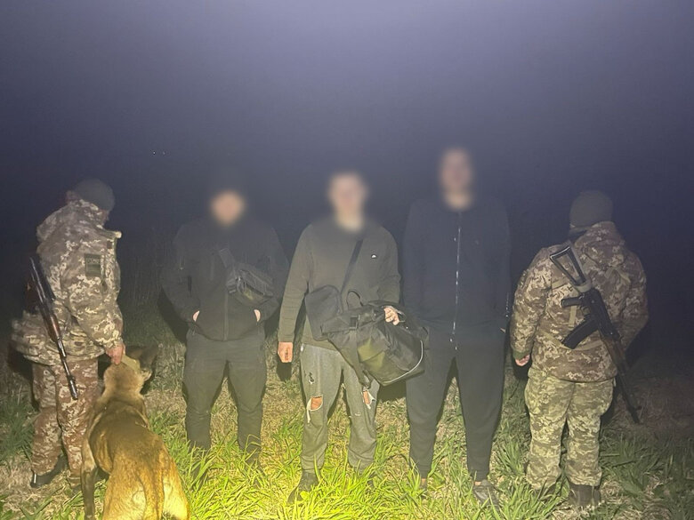 На Одещині затримали трьох порушників кордону