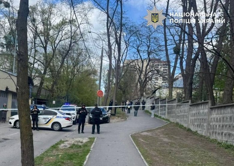the aftermath of the attack on Kyiv