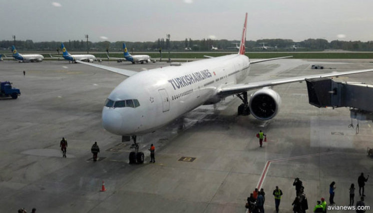 Turkish Airlines отправит в Киев свой самый большой самолет на финал Лиги чемпионов. ФОТО