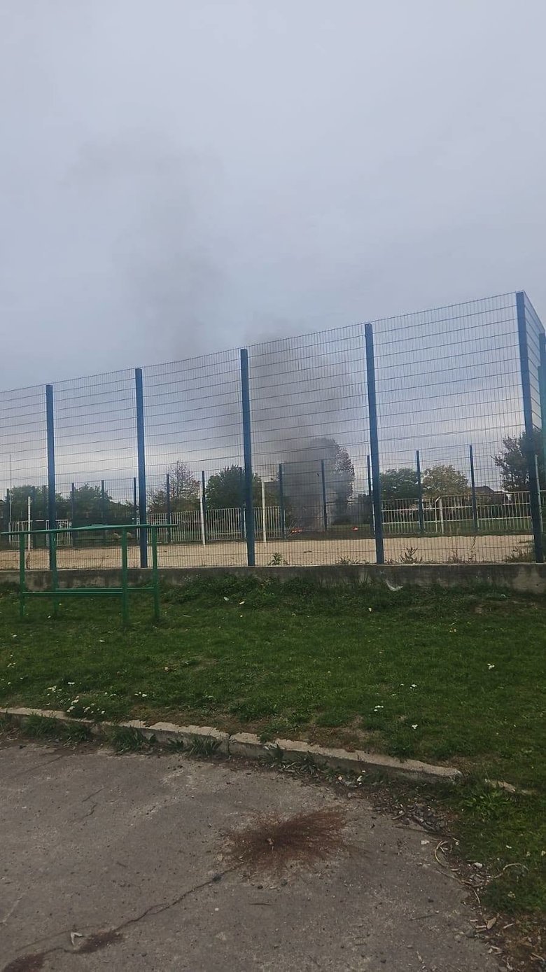 During a massive attack by the Russian Federation, one of Rivne’s lyceums was hit