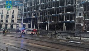 Наслідки обстрілу Києва 18 січня 2025 року