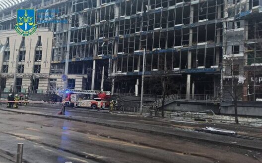 Consequences of the shelling of Kyiv on January 18, 202