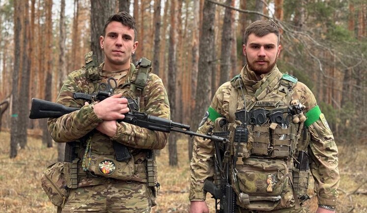 Company commanders of 66th Brigade, Nazarii and Nazar: With attitude of ’I will not go’, enemy will come to where you live