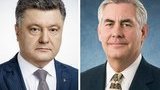 порошенко,тиллерсон