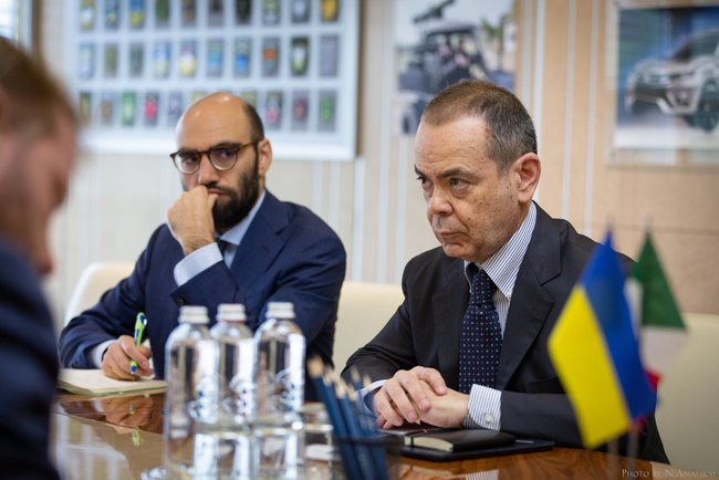 Interior minister Avakov, Italy’s ambassador La Cecilia discuss case of National Guard member Markiv 02 Interior minister Avakov, Italy’s ambassador La Cecilia discuss case of National Guard member Markiv 02