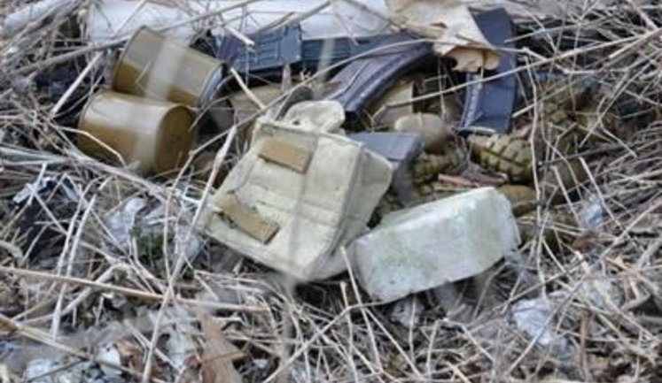 SBU found arms cache near Zhytomyr. PHOTOS