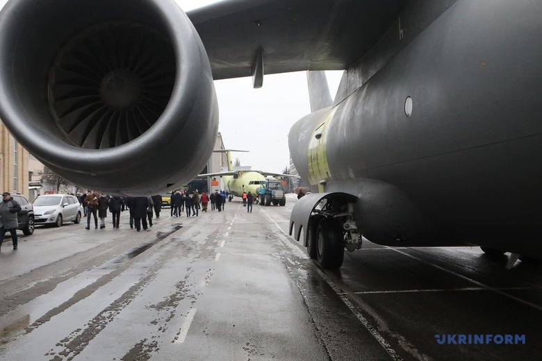 First serial military transport aircraft An-178-100R presented in Kyiv 16