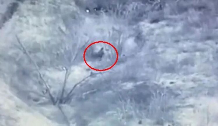 Mortars fired at group of occupiers near Bakhmut and eliminated four of them. VIDEO