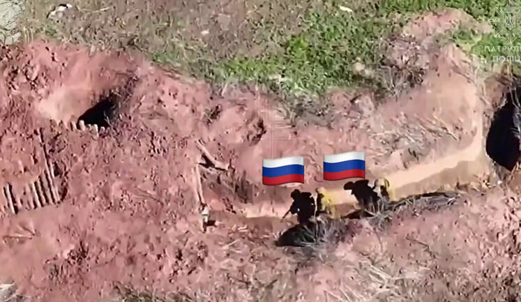 National Police officers attacked occupiers in dugouts and shelters in Toretsk sector with kamikaze drones. VIDEO